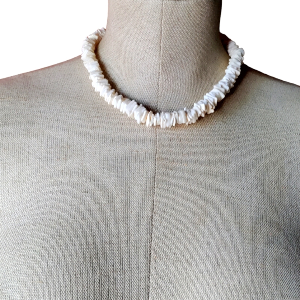 Puka shell necklace
